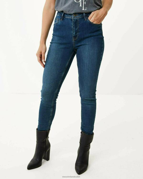 Mexx Andrea High Waist Jeans Dark Blue 0T44H161 Women