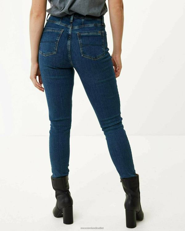 Mexx Andrea High Waist Jeans Dark Blue 0T44H161 Women
