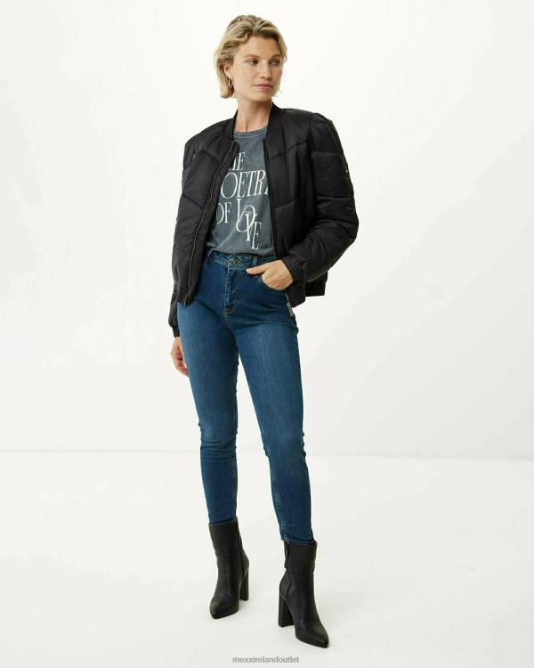 Mexx Andrea High Waist Jeans Dark Blue 0T44H161 Women