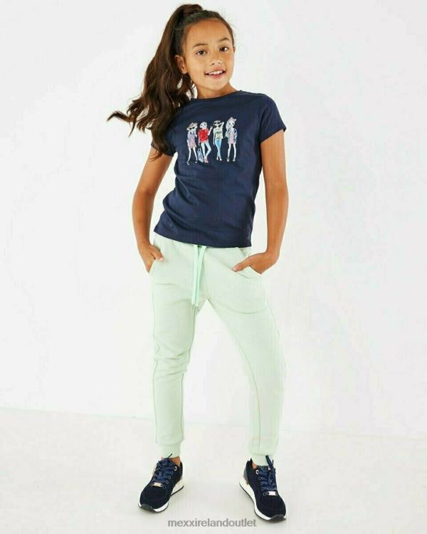 Mexx Artwork t-shirt Navy Blue 0T44H755 Girls