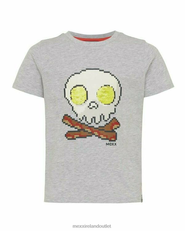 Mexx Artwork t-shirt grey melee Grey 0T44H911 Boys