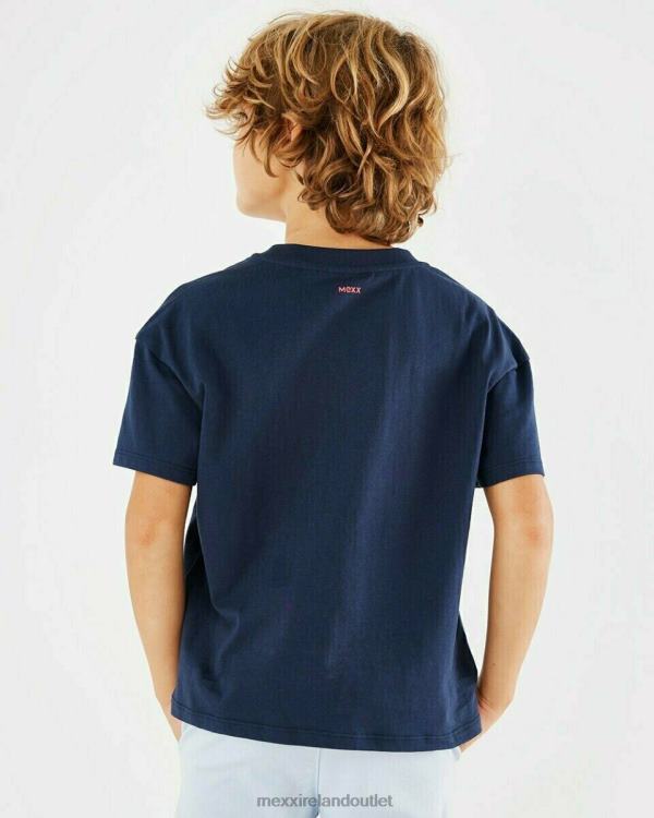 Mexx Artwork t-shirt navy Blue 0T44H973 Boys