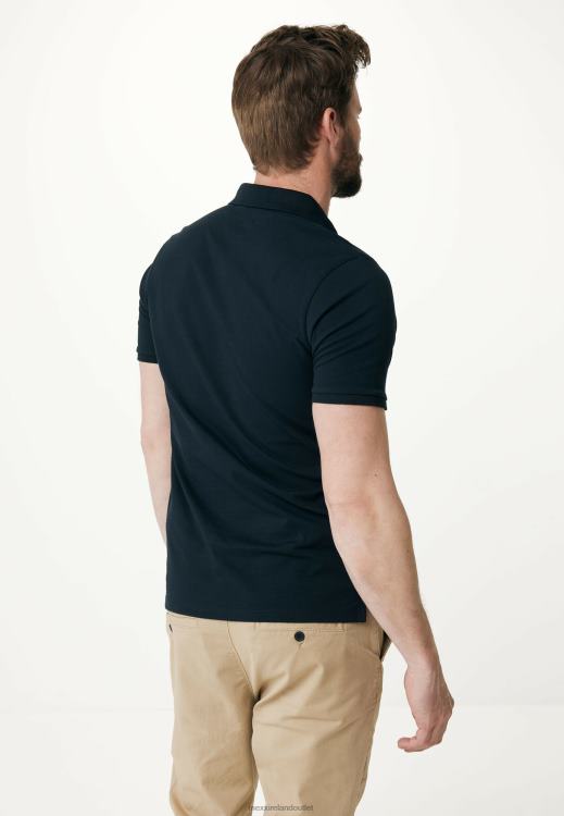 Mexx Basic Short Sleeve Polo Black Schwarz 0T44H477 Men