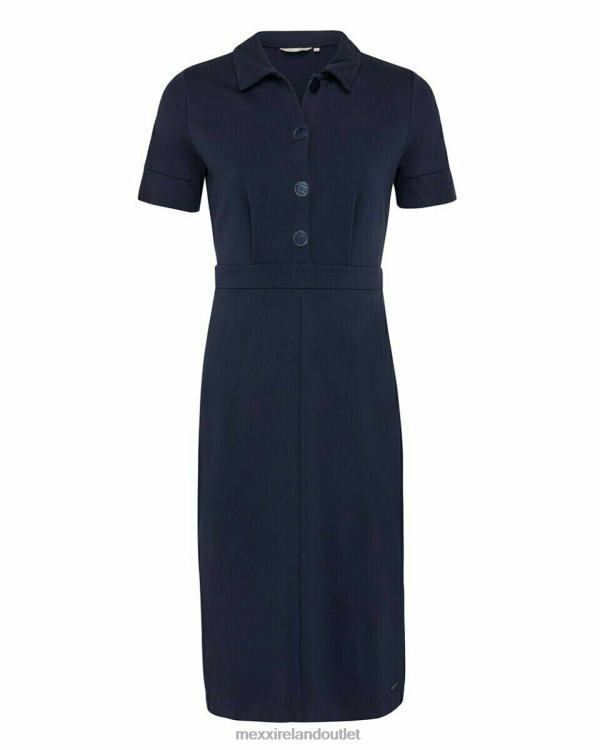 Mexx Blouse Dress Navy Blue 0T44H169 Women