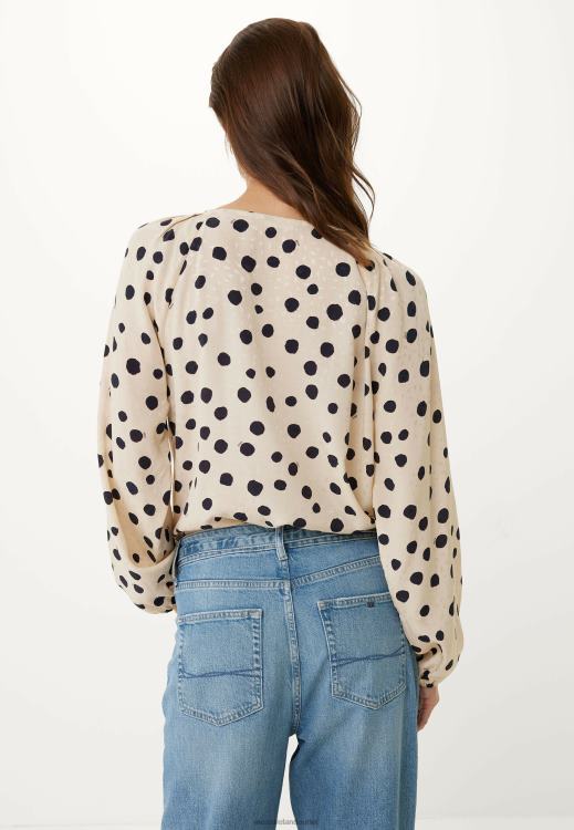 Mexx Blouse Print Beige 0T44H20 Women