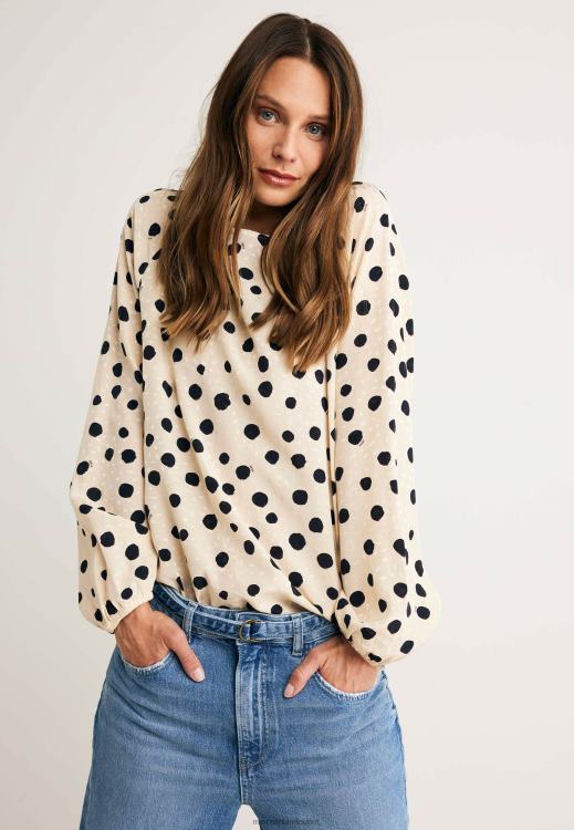Mexx Blouse Print Beige 0T44H20 Women