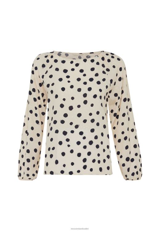 Mexx Blouse Print Beige 0T44H20 Women
