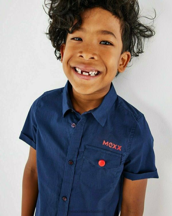 Mexx Blouse short sleeve navy Blue 0T44H963 Boys