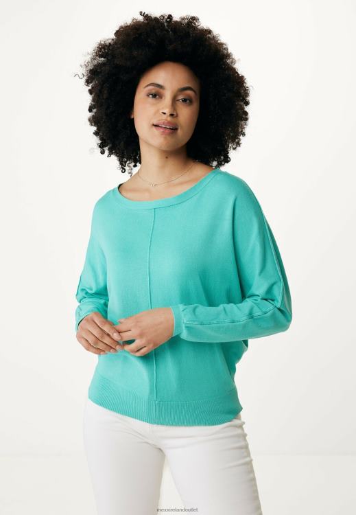 Mexx Boatneck Top Aqua Green 0T44H121 Women