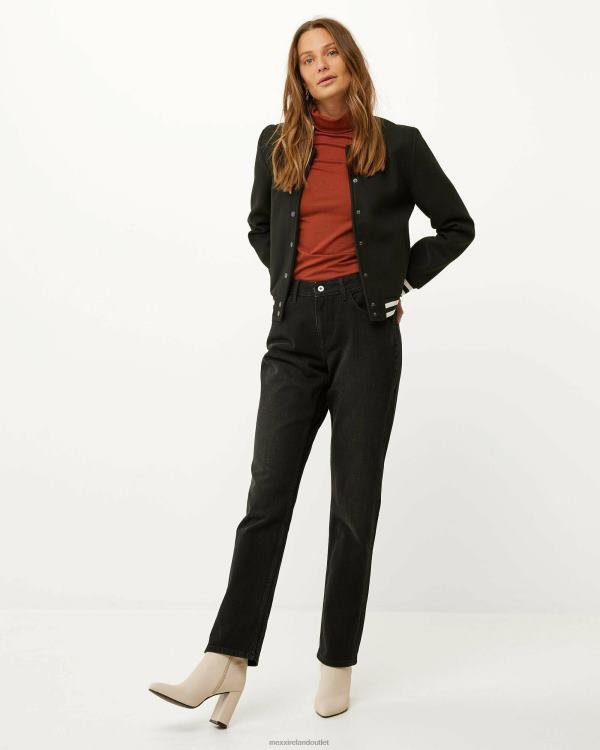 Mexx Bomber Jacket Black Schwarz 0T44H156 Women