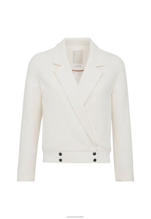 Mexx Bomber Jacket Cream White Beige 0T44H44 Women