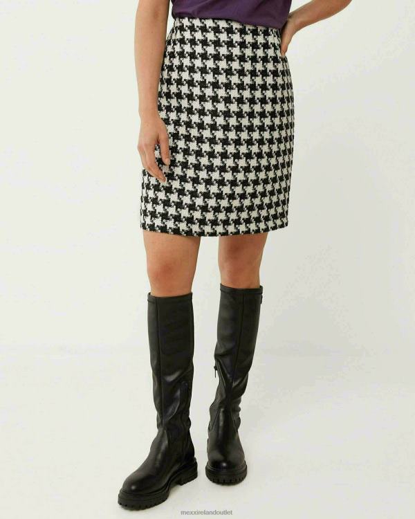 Mexx Boucle Skirt Black Schwarz 0T44H148 Women