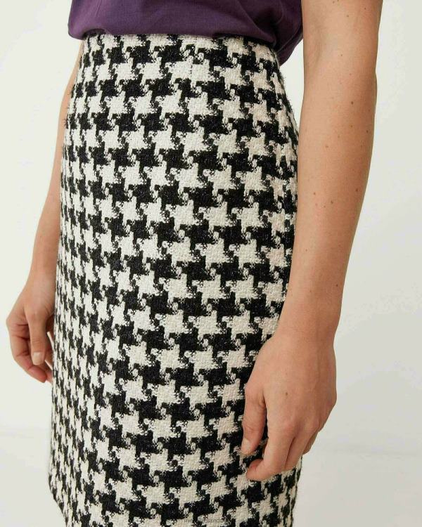 Mexx Boucle Skirt Black Schwarz 0T44H148 Women