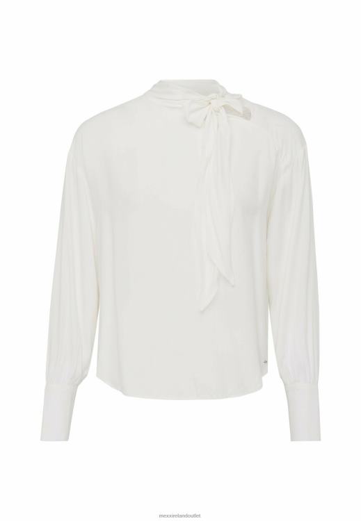 Mexx Bowtie Blouse Off White 0T44H68 Women
