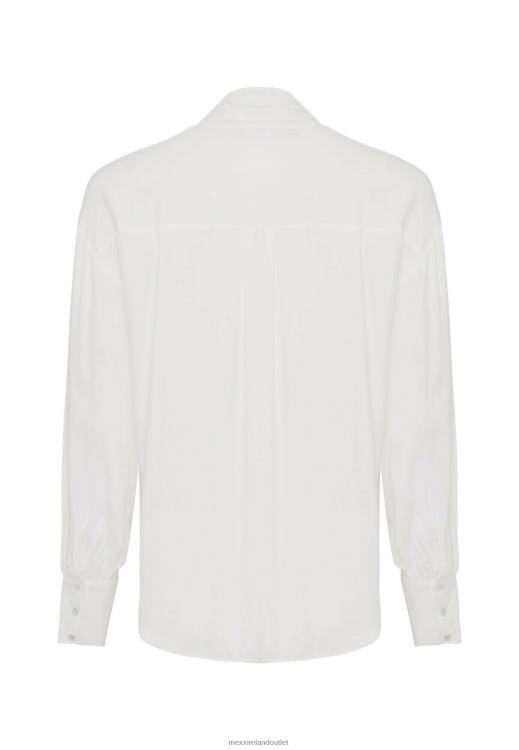 Mexx Bowtie Blouse Off White 0T44H68 Women