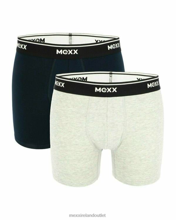Mexx Boxershorts 2-pack Navy/Grey Melee Multicolor 0T44H641 Men