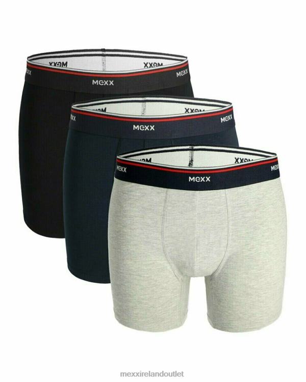 Mexx Boxershorts 3-pack Black/Navy/Grey Melee Multicolor 0T44H631 Men