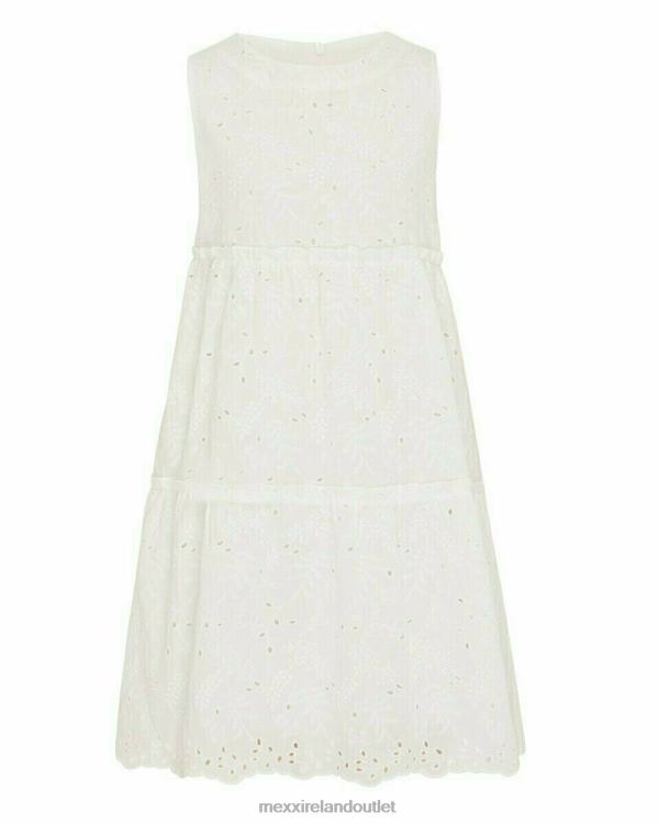 Mexx Broidery dress Off white White 0T44H863 Girls