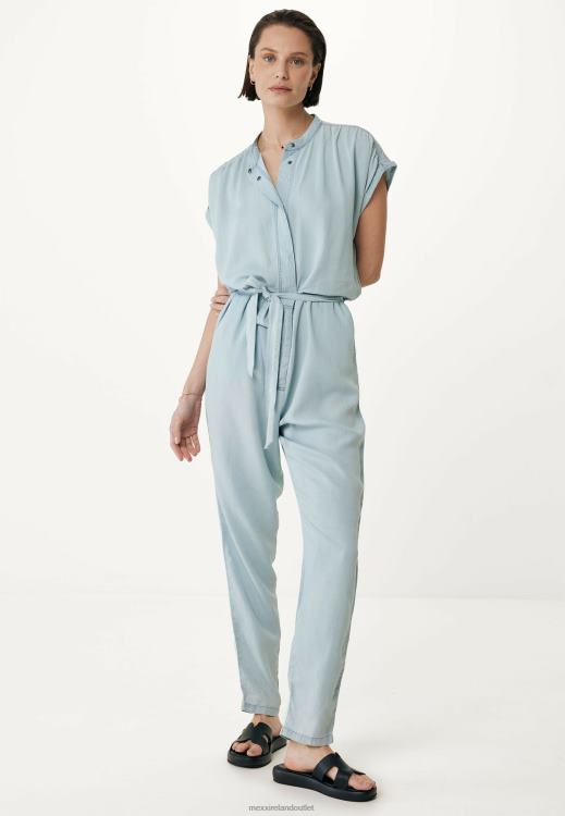 Mexx Capsleeve Jumpsuit Denim Blue 0T44H31 Women