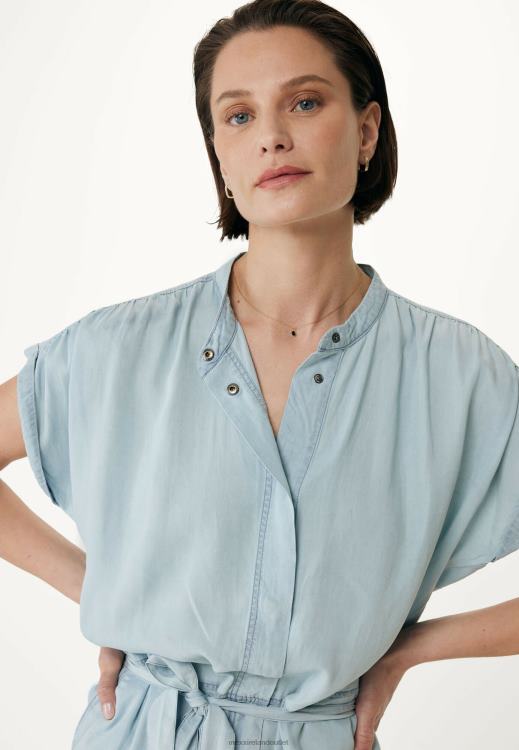 Mexx Capsleeve Jumpsuit Denim Blue 0T44H31 Women