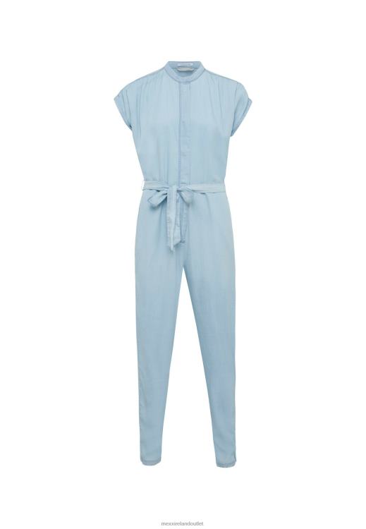 Mexx Capsleeve Jumpsuit Denim Blue 0T44H31 Women
