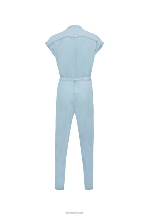 Mexx Capsleeve Jumpsuit Denim Blue 0T44H31 Women