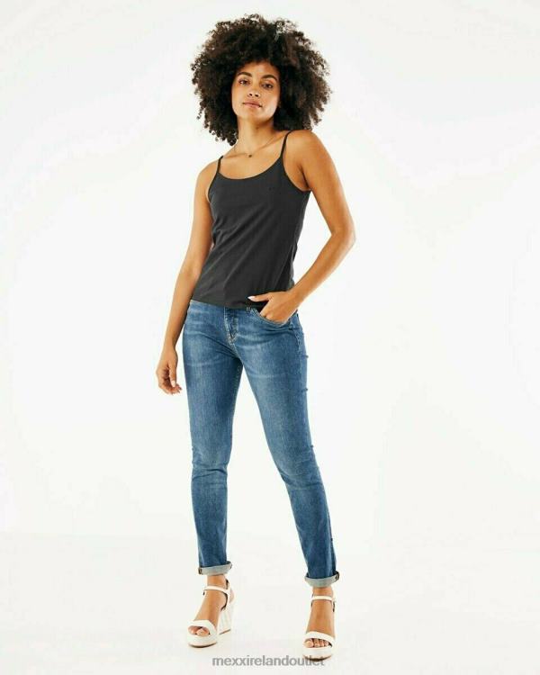 Mexx Chantal Top Black Schwarz 0T44H193 Women