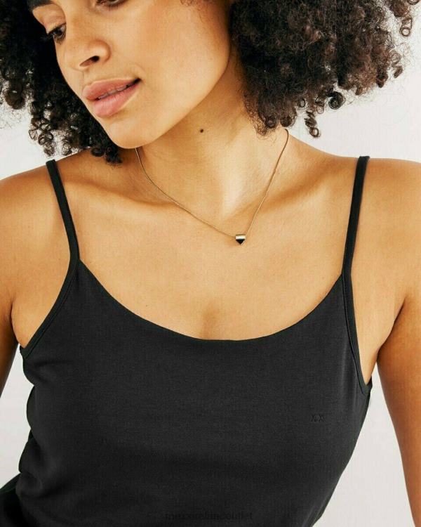 Mexx Chantal Top Black Schwarz 0T44H193 Women