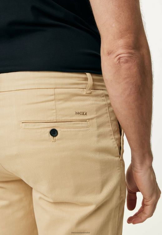 Mexx Chino Shorts Roll Up Cuff Sand Beige 0T44H485 Men