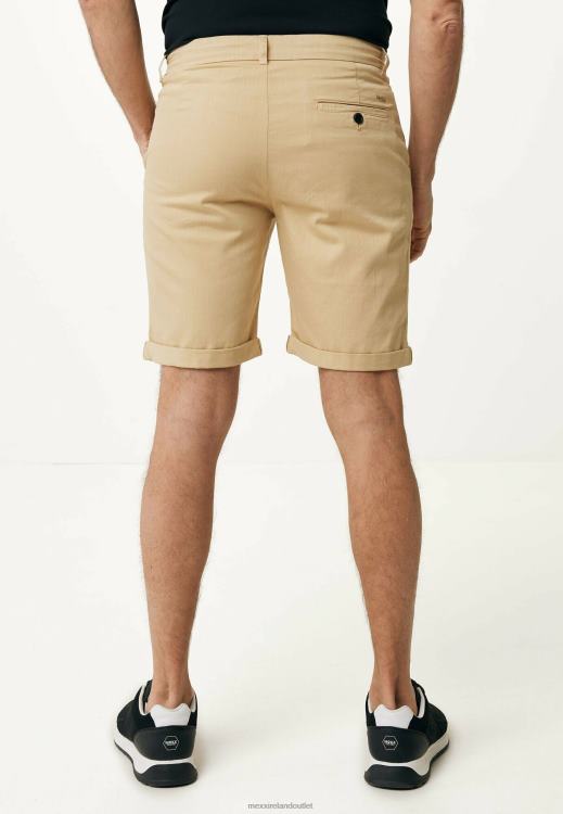 Mexx Chino Shorts Roll Up Cuff Sand Beige 0T44H485 Men