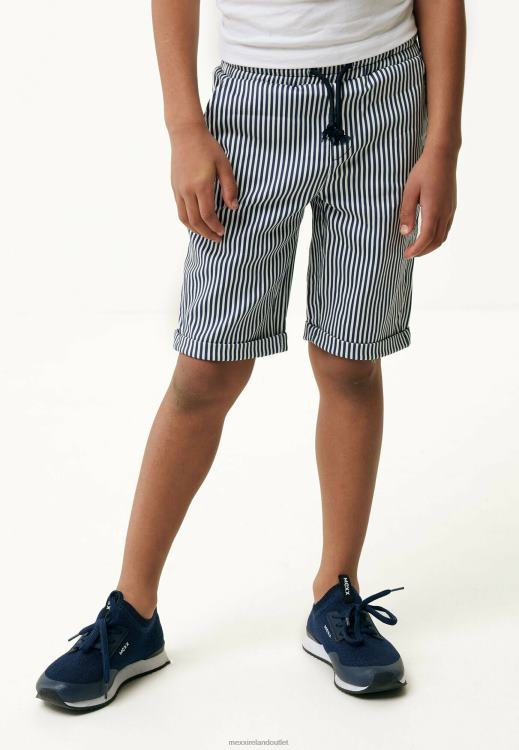 Mexx Chino Shorts With Roll Up Cuff Off White 0T44H883 Boys