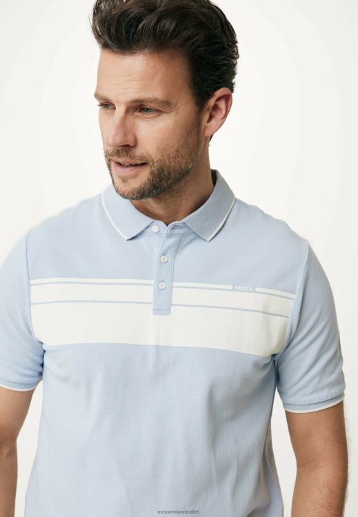 Mexx Color Block Polo Light Blue 0T44H511 Men