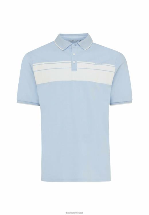 Mexx Color Block Polo Light Blue 0T44H511 Men