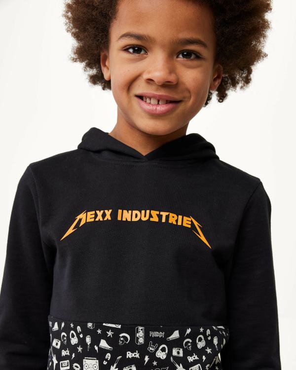 Mexx Colorblock hoody Black Schwarz 0T44H952 Boys
