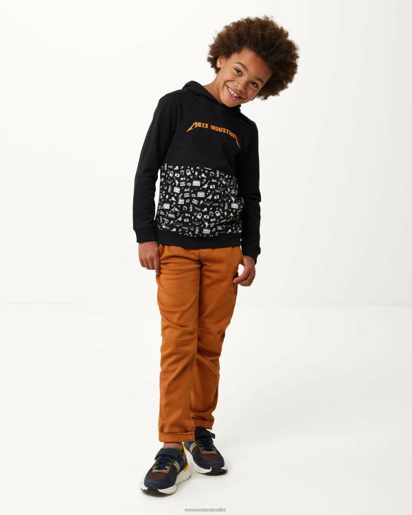 Mexx Colorblock hoody Black Schwarz 0T44H952 Boys