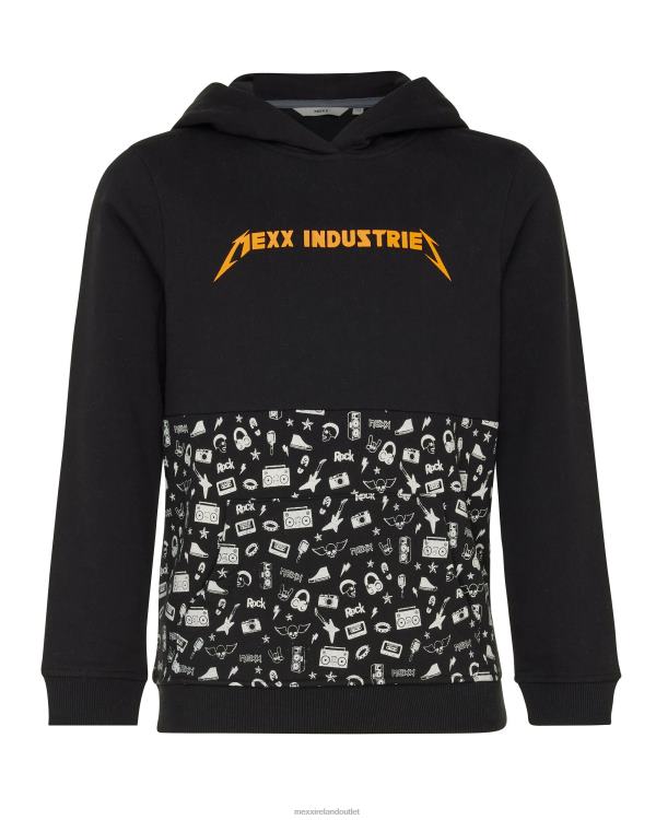 Mexx Colorblock hoody Black Schwarz 0T44H952 Boys