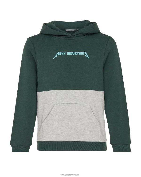 Mexx Colorblock hoody Dark Green 0T44H948 Boys