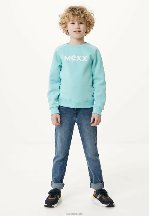 Mexx Crew Neck Sweater Artwork Blue 0T44H899 Boys