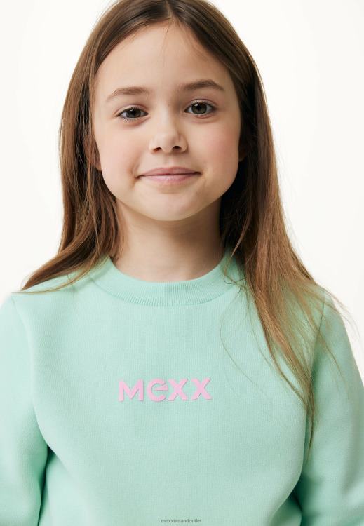 Mexx Crew Neck Sweater Light Green 0T44H773 Girls