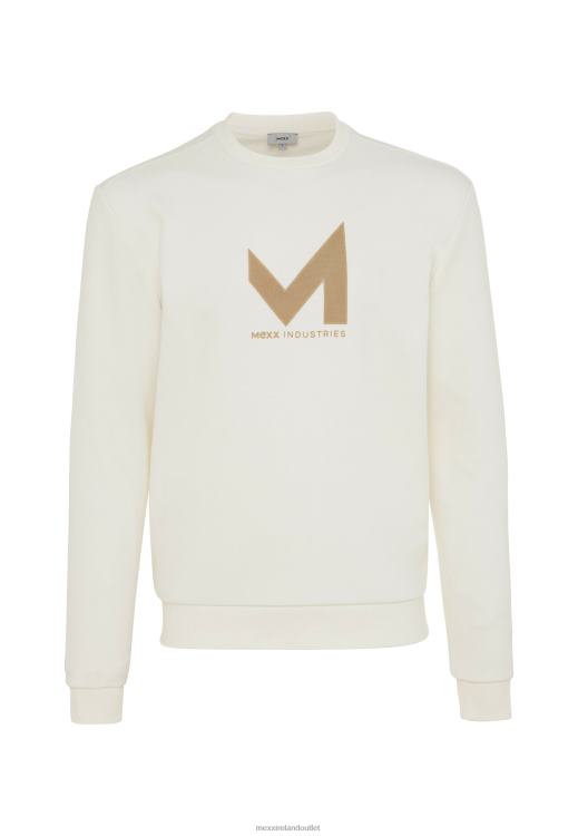 Mexx Crew Neck Sweater Off White Beige 0T44H468 Men