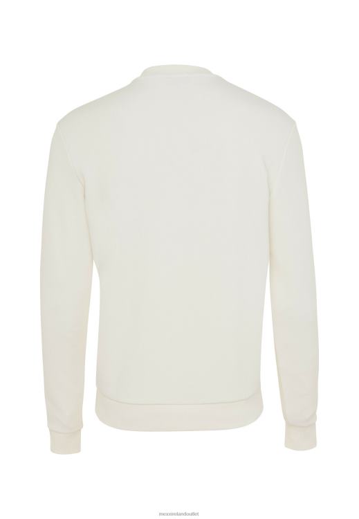 Mexx Crew Neck Sweater Off White Beige 0T44H468 Men