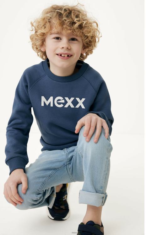 Mexx Crew neck sweater Light Navy (Dark Denim) Blue 0T44H920 Boys