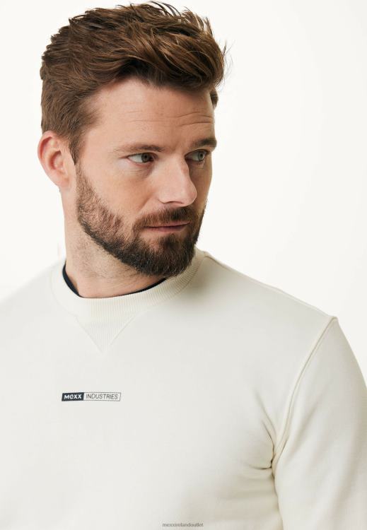 Mexx Crewneck Sweater Off White Beige 0T44H654 Men