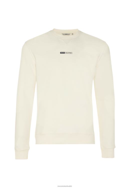 Mexx Crewneck Sweater Off White Beige 0T44H654 Men