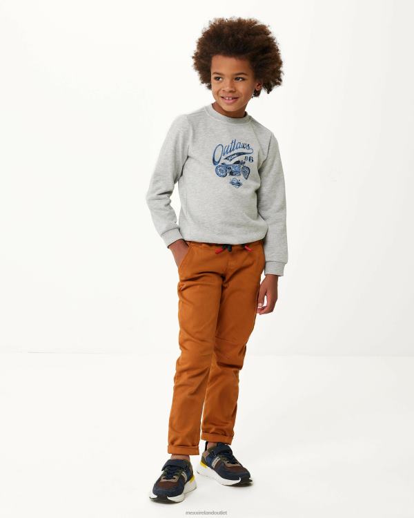 Mexx Crewneck artwork sweater Melee Grey 0T44H929 Boys