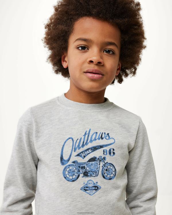 Mexx Crewneck artwork sweater Melee Grey 0T44H929 Boys