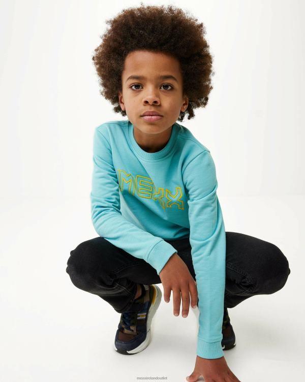 Mexx Crewneck logo carrier Ocean Blue 0T44H953 Boys
