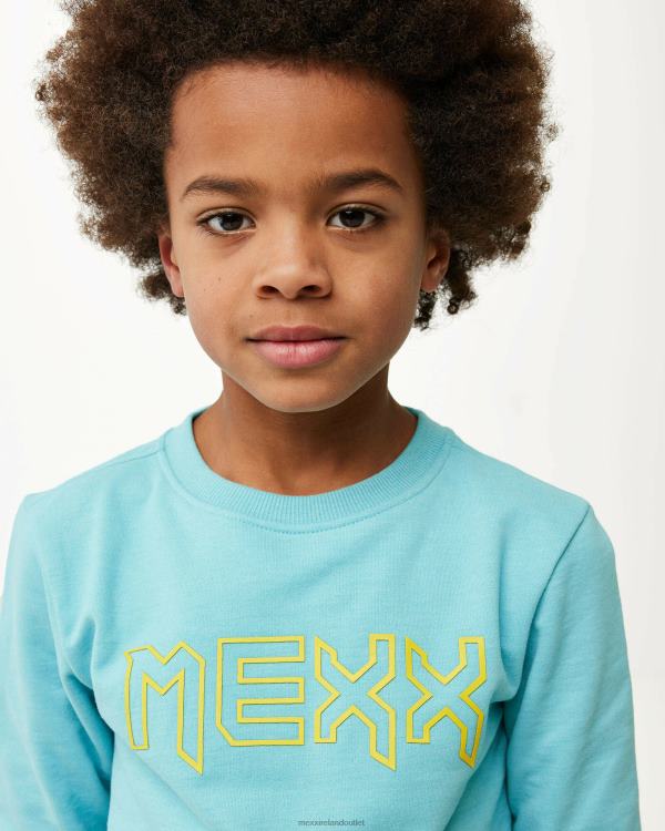 Mexx Crewneck logo carrier Ocean Blue 0T44H953 Boys