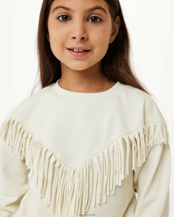 Mexx Crewneck sweater Ecru Beige 0T44H819 Girls
