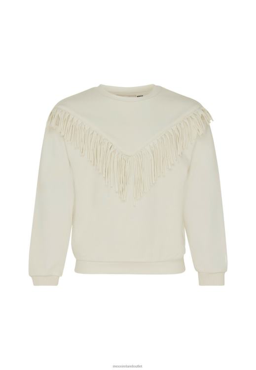 Mexx Crewneck sweater Ecru Beige 0T44H819 Girls